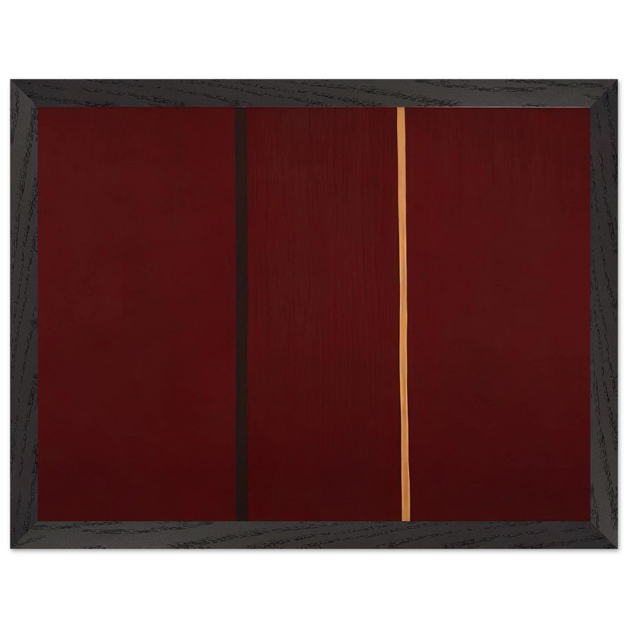 Covenant by Barnett Newman — Framed art print at Zephyeer