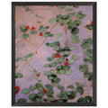 NASTURTIUMS 1 by Gustave Caillebotte — Framed art print at Zephyeer