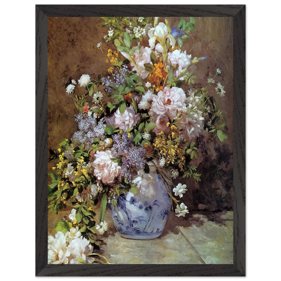 Spring Bouquet by Pierre-Auguste Renoir — Framed art print at Zephyeer