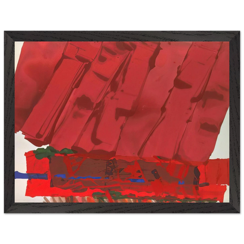 Flodden - 1978 by Albert Irvin — Framed art print at Zephyeer