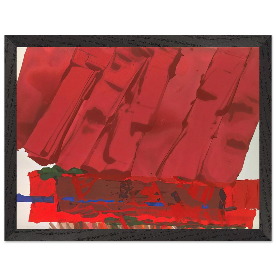 Flodden - 1978 by Albert Irvin — Framed art print at Zephyeer