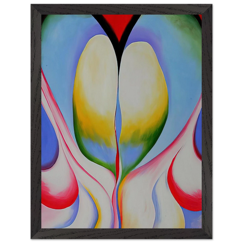 Series 1, No. 8 by Georgia O'Keeffe — Framed art print at Zephyeer