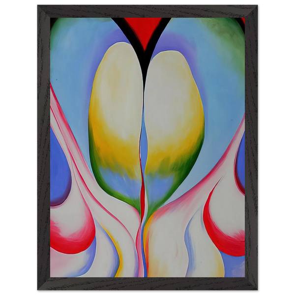 Series 1, No. 8 by Georgia O'Keeffe — Framed art print at Zephyeer