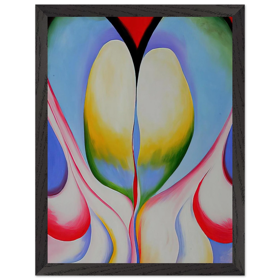 Series 1, No. 8 by Georgia O'Keeffe — Framed art print at Zephyeer