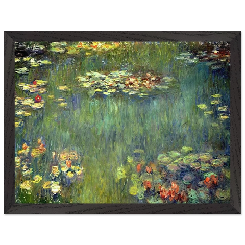 Pool with Waterlilies by Claude Monet — Framed art print at Zephyeer