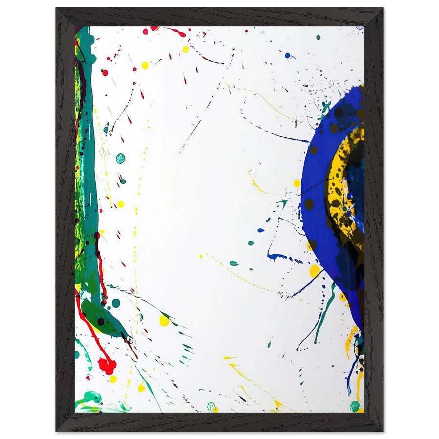 Untitled  SF-315 by Sam Francis — Framed art print at Zephyeer