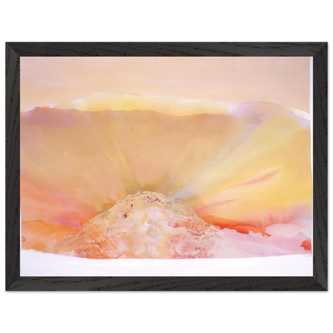Eye Of The Pyramid Version I - 1988 by Ronnie Landfield — Framed art print at Zephyeer