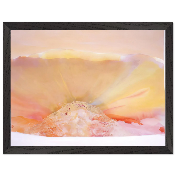 Eye Of The Pyramid Version I - 1988 by Ronnie Landfield — Framed art print at Zephyeer