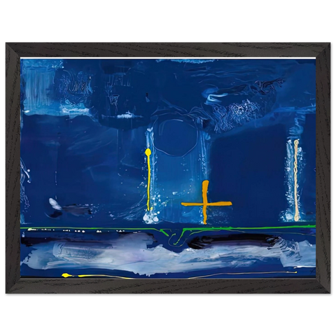Sister Sky, 1991- by Helen Frankenthaler — Framed art print at Zephyeer