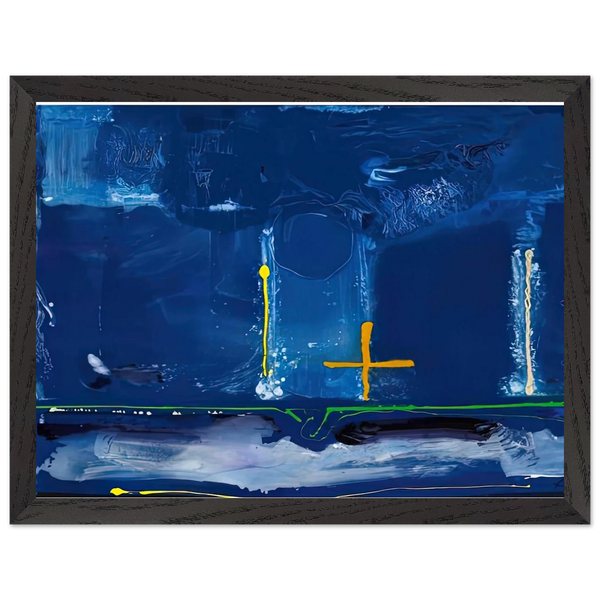 Sister Sky, 1991- by Helen Frankenthaler — Framed art print at Zephyeer