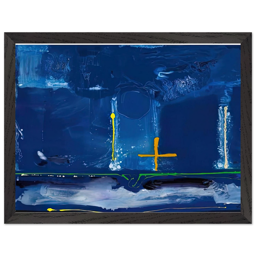 Sister Sky, 1991- by Helen Frankenthaler — Framed art print at Zephyeer