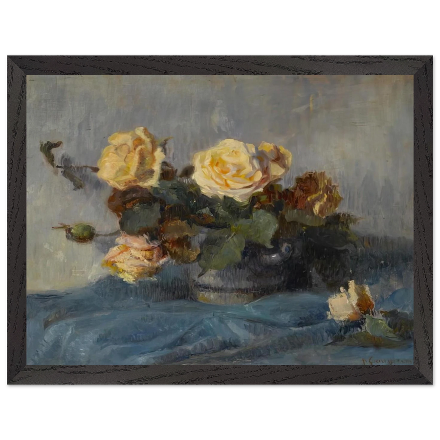 Rose Bouquet by Paul Cézanne — Framed art print at Zephyeer