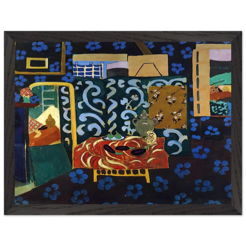 STILL LIFE WITH AUBERGINES 1911 by Henri Matisse — Framed art print at Zephyeer