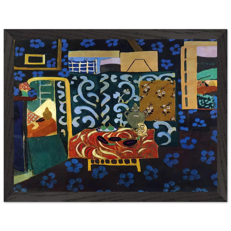 STILL LIFE WITH AUBERGINES 1911 by Henri Matisse — Framed art print at Zephyeer