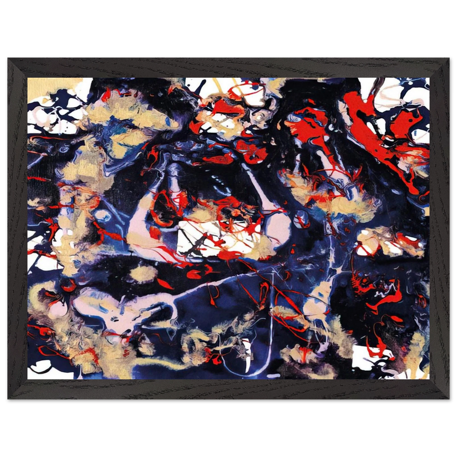 Untitled  SFP94-77  SFF 1753 by Sam Francis — Framed art print at Zephyeer