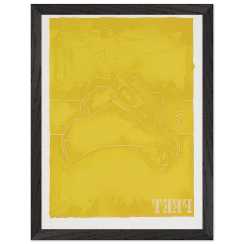 FEET 1974 by Jasper Johns — Framed art print at Zephyeer