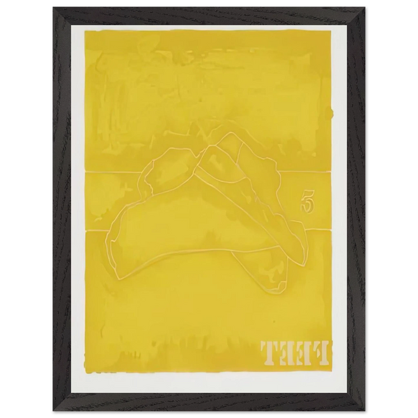 FEET 1974 by Jasper Johns — Framed art print at Zephyeer