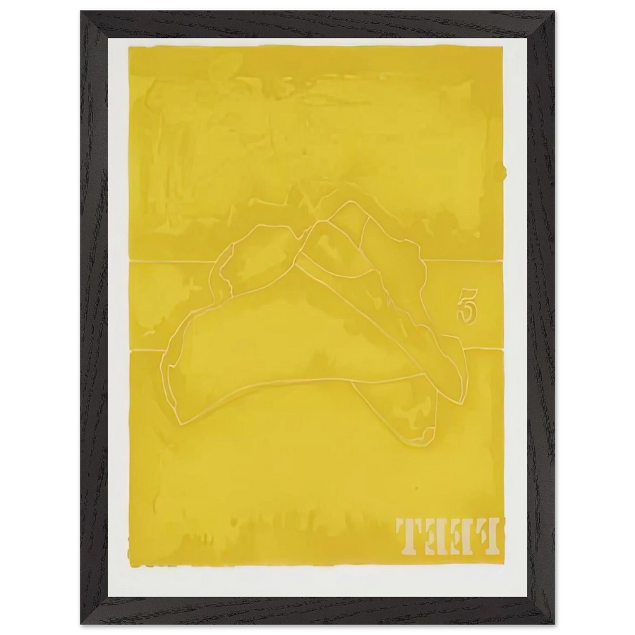 FEET 1974 by Jasper Johns — Framed art print at Zephyeer