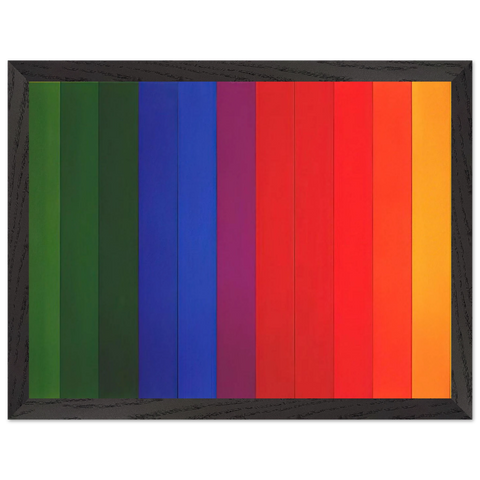 Spectrum III by Ellsworth Kelly — Framed art print at Zephyeer