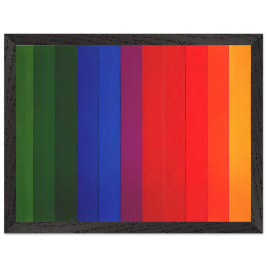 Spectrum III by Ellsworth Kelly — Framed art print at Zephyeer