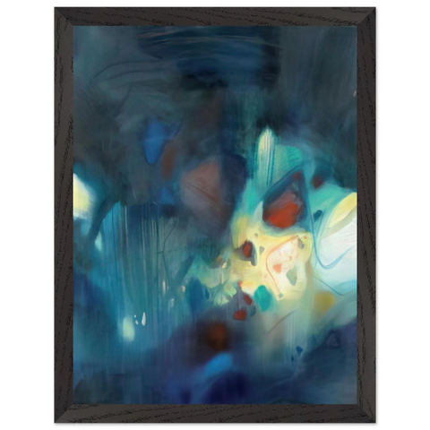 CLAIR D OBSCURITE 1988 by Chu teh Chun — Framed art print at Zephyeer