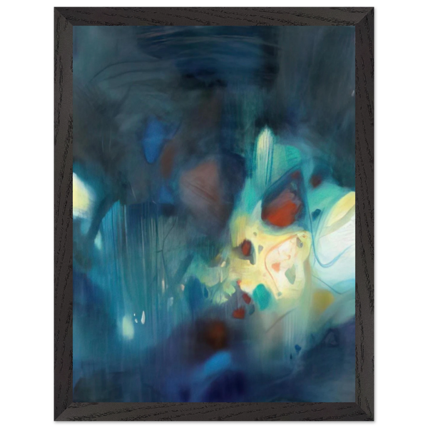 CLAIR D OBSCURITE 1988 by Chu teh Chun — Framed art print at Zephyeer