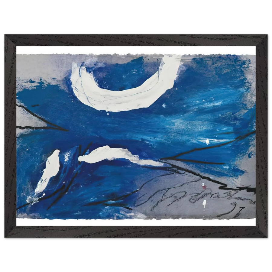 GG-10 - 1991 by Emil Schumacher — Framed art print at Zephyeer