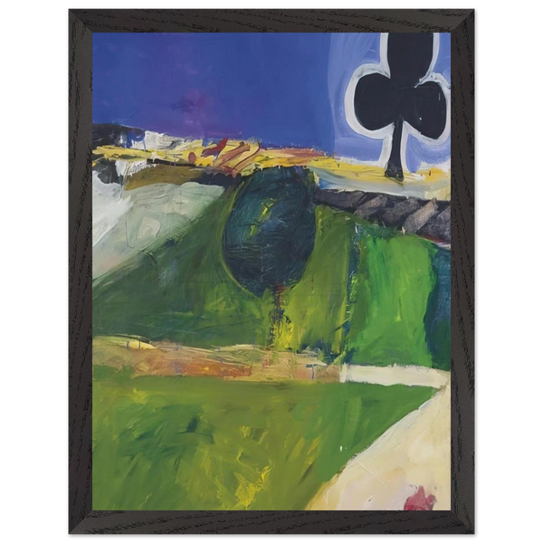 Landscape with Figure by Richard Diebenkorn — Framed art print at Zephyeer