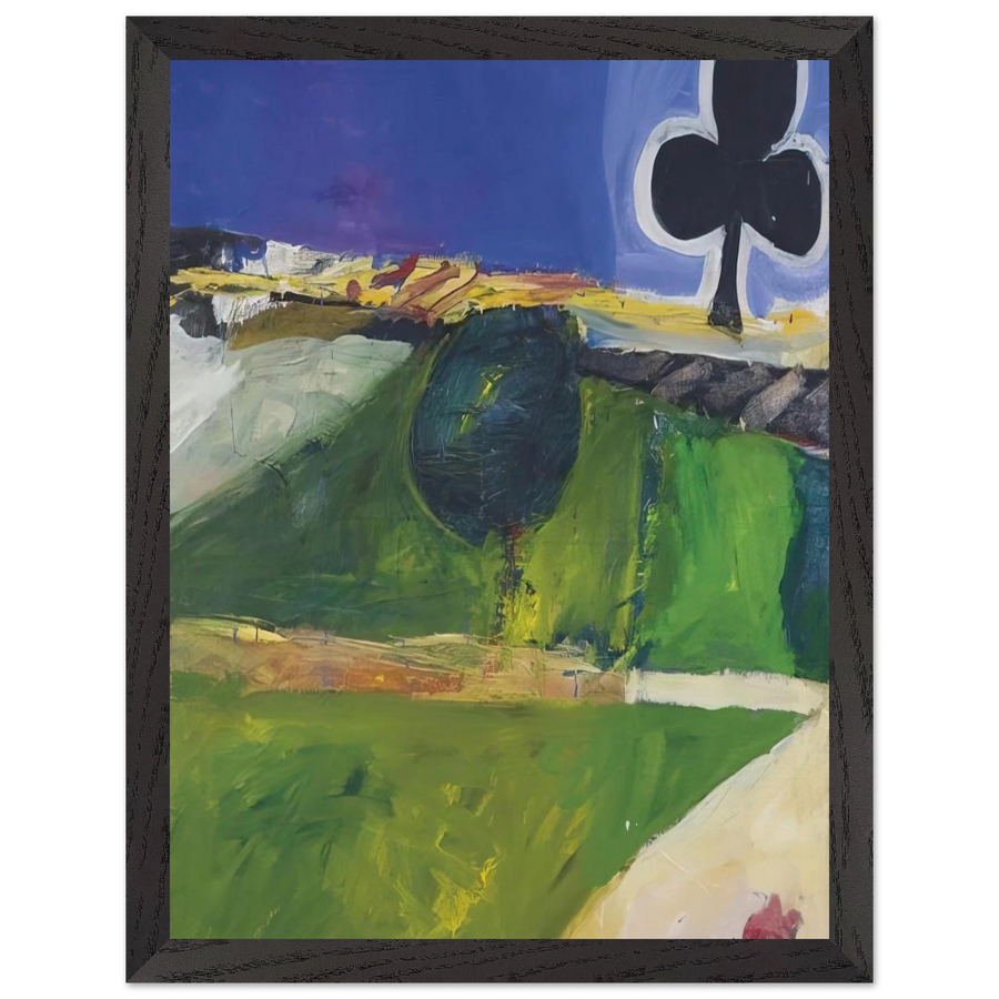 Landscape with Figure by Richard Diebenkorn — Framed art print at Zephyeer