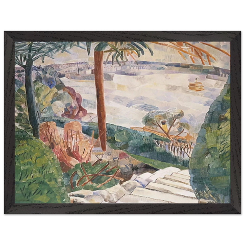 Harbour from Kirribilli - 1937 by Grace Cossington Smith — Framed art print at Zephyeer