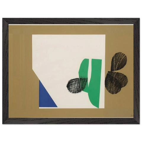 Enter Laughing - 1964 by Howard Hodgkin — Framed art print at Zephyeer