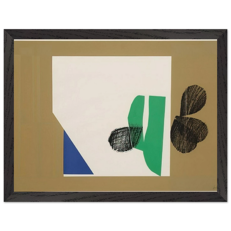 Enter Laughing - 1964 by Howard Hodgkin — Framed art print at Zephyeer