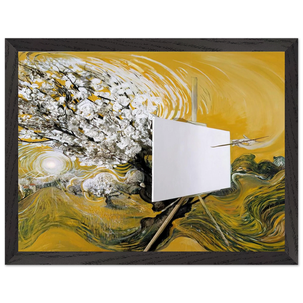 The Blossom Tree - 1982 by Brett Whiteley — Framed art print at Zephyeer