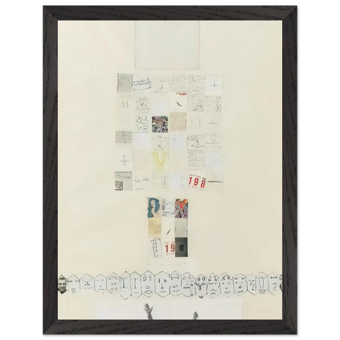 UNTITLED 1980 by Alighiero Boetti — Framed art print at Zephyeer