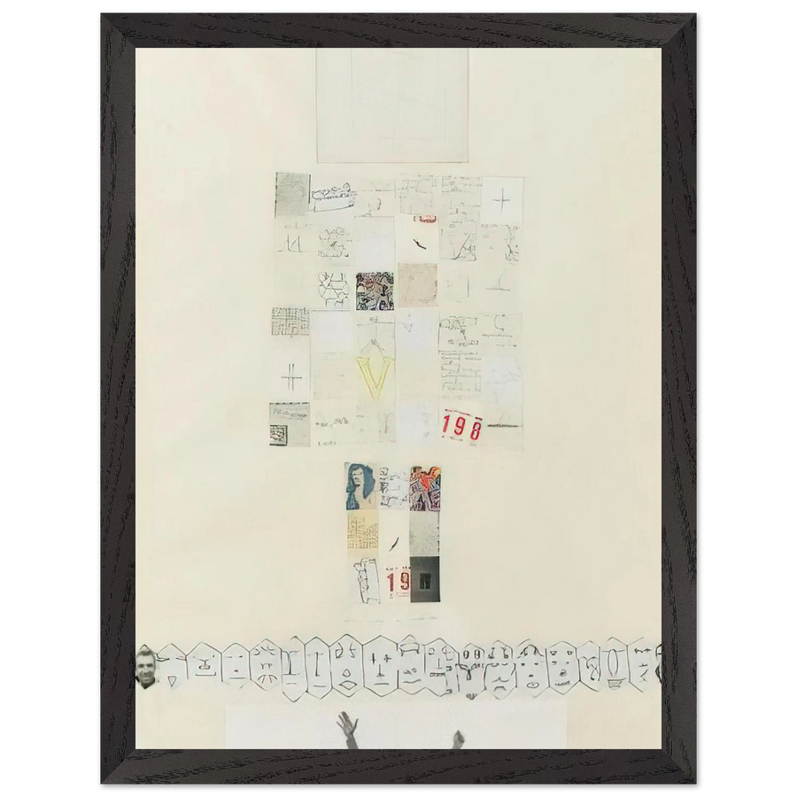UNTITLED 1980 by Alighiero Boetti — Framed art print at Zephyeer