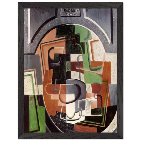 STILL LIFE ON PLAQUE 1917 by Juan Gris — Framed art print at Zephyeer
