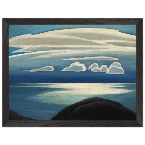 Lake Superior - 1928 by Lawren Harris — Framed art print at Zephyeer