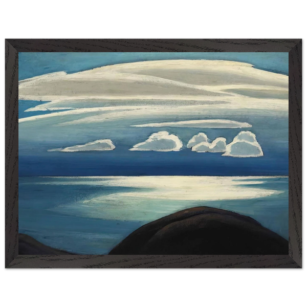 Lake Superior - 1928 by Lawren Harris — Framed art print at Zephyeer