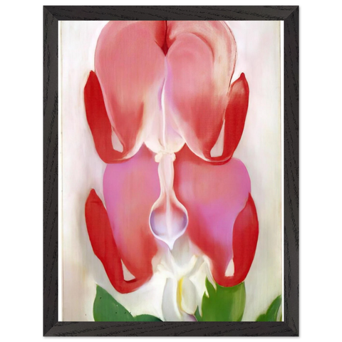 Bleeding Heart by Georgia O'Keeffe — Framed art print at Zephyeer
