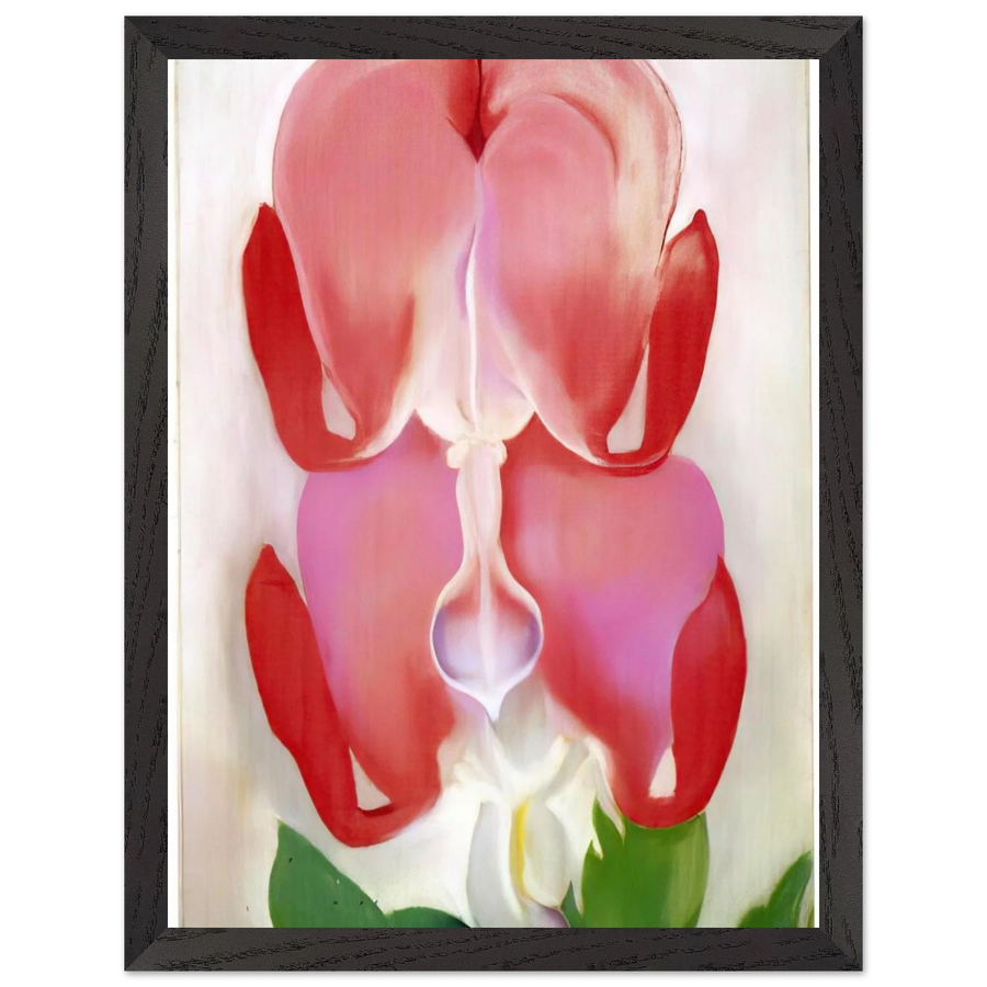 Bleeding Heart by Georgia O'Keeffe — Framed art print at Zephyeer