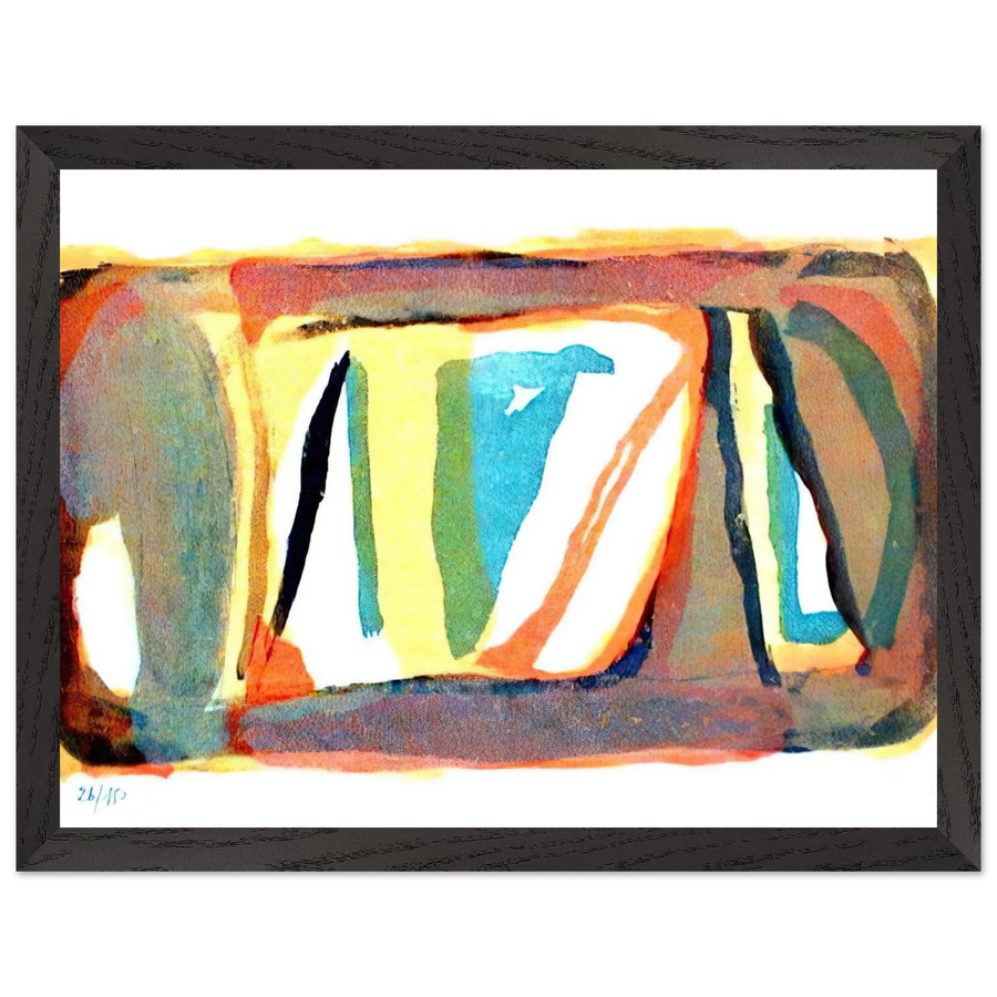 Etendue - 1974 by Bram van Velde — Framed art print at Zephyeer