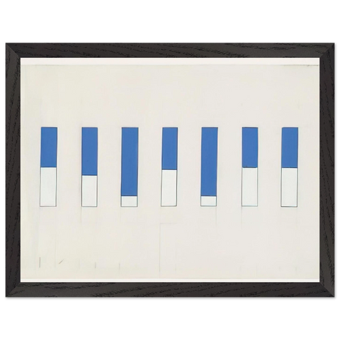 Awnings, Avenue Matignon by Ellsworth Kelly — Framed art print at Zephyeer