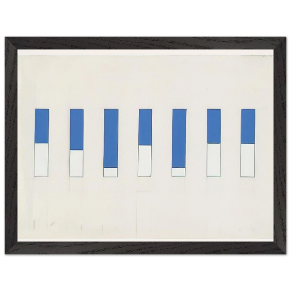 Awnings, Avenue Matignon by Ellsworth Kelly — Framed art print at Zephyeer