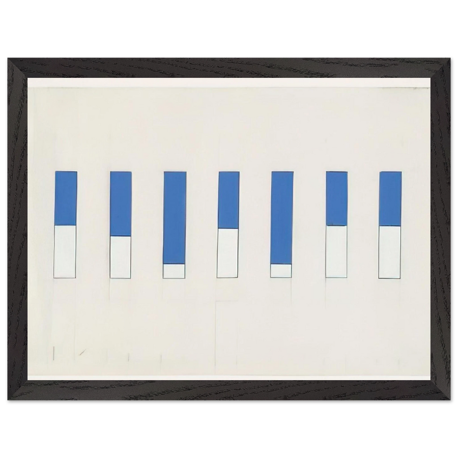 Awnings, Avenue Matignon by Ellsworth Kelly — Framed art print at Zephyeer
