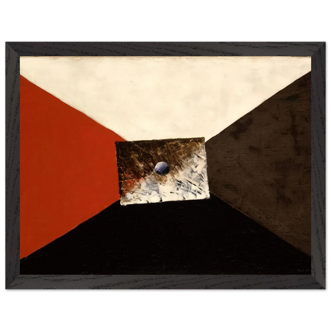 COMPOSITION MARCHAND DE COULEURS by Man Ray — Framed art print at Zephyeer