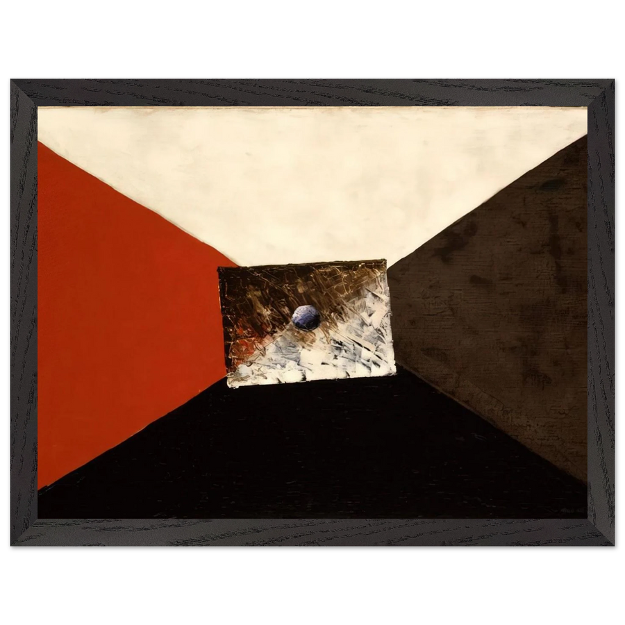 COMPOSITION MARCHAND DE COULEURS by Man Ray — Framed art print at Zephyeer
