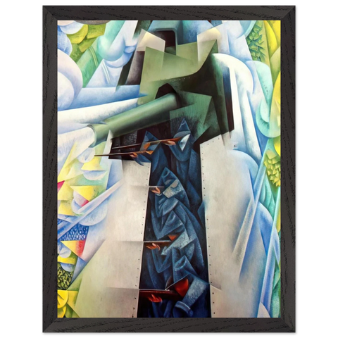 ARMTRAIN by Carlo Carra — Framed art print at Zephyeer