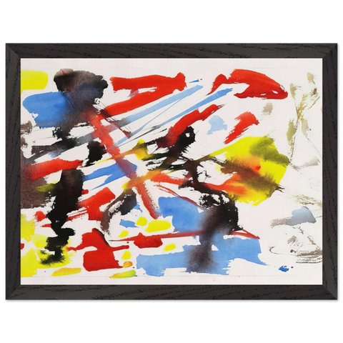Farbspiele - 1952 by Ernst Wilhelm Nay — Framed art print at Zephyeer