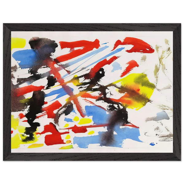 Farbspiele - 1952 by Ernst Wilhelm Nay — Framed art print at Zephyeer