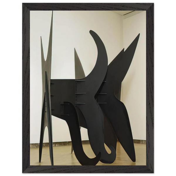 THE X AND ITS TAILS 1967 by Alexander Calder — Framed art print at Zephyeer